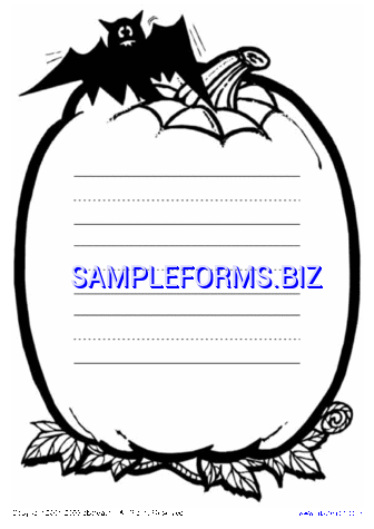 Lined Paper Template for Kids 1 pdf free